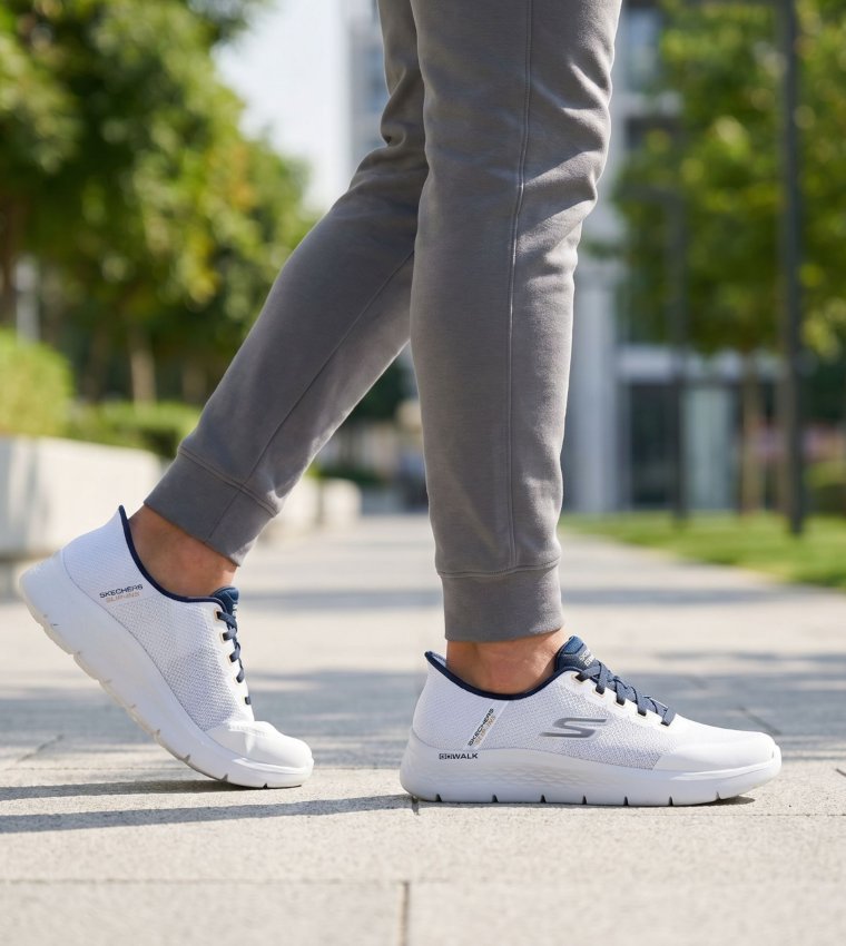 GO WALK FLEX - NETRO Lace Up Shoes