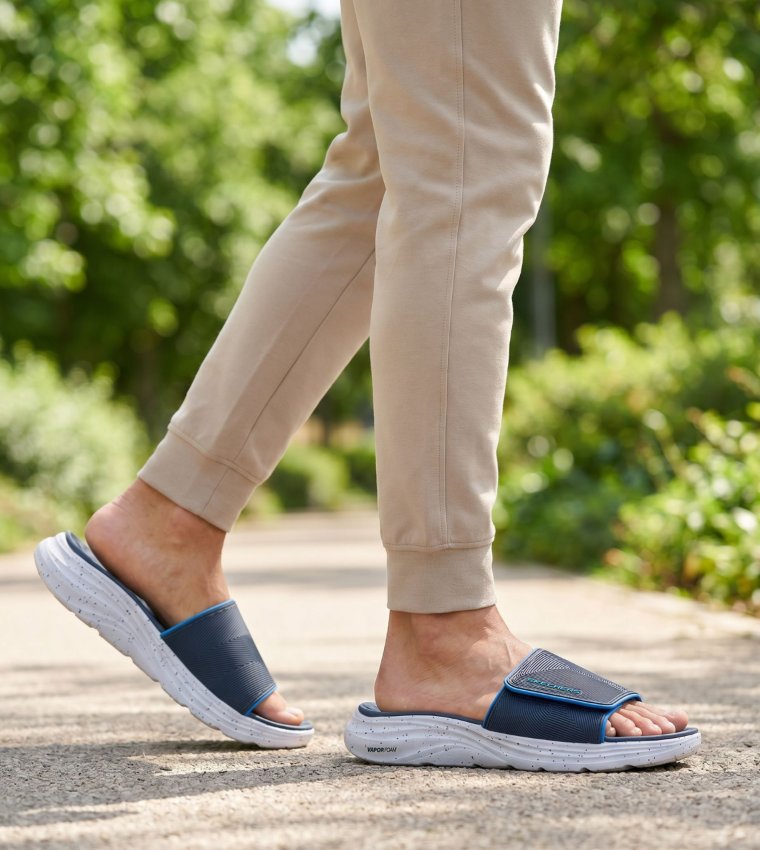 VAPOR Textured Foam Open-Toe Slides