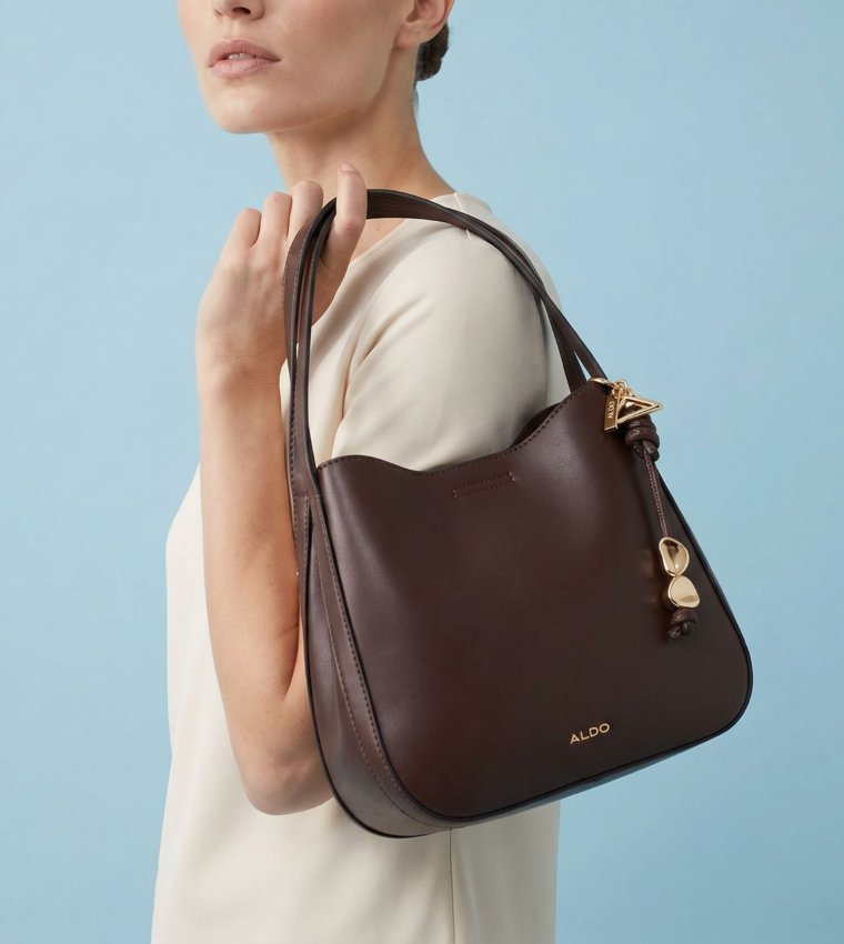 AURALILY Textured Handheld Bag