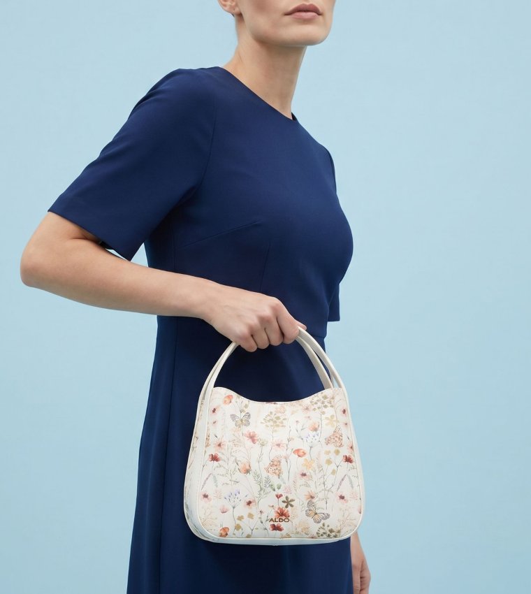 AVIMA Floral Printed Handheld Bag