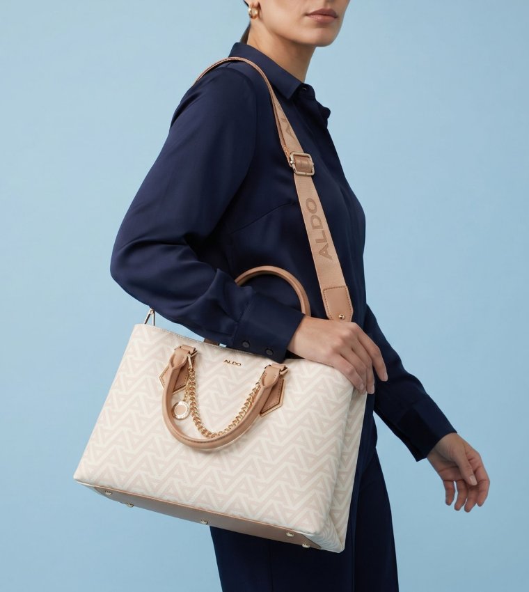 BAELI Monogram Satchel Bag