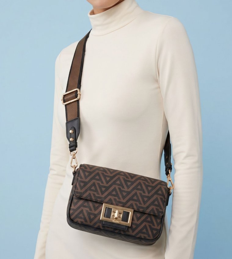 COPPELIA Monogram Patterned Shoulder Bag