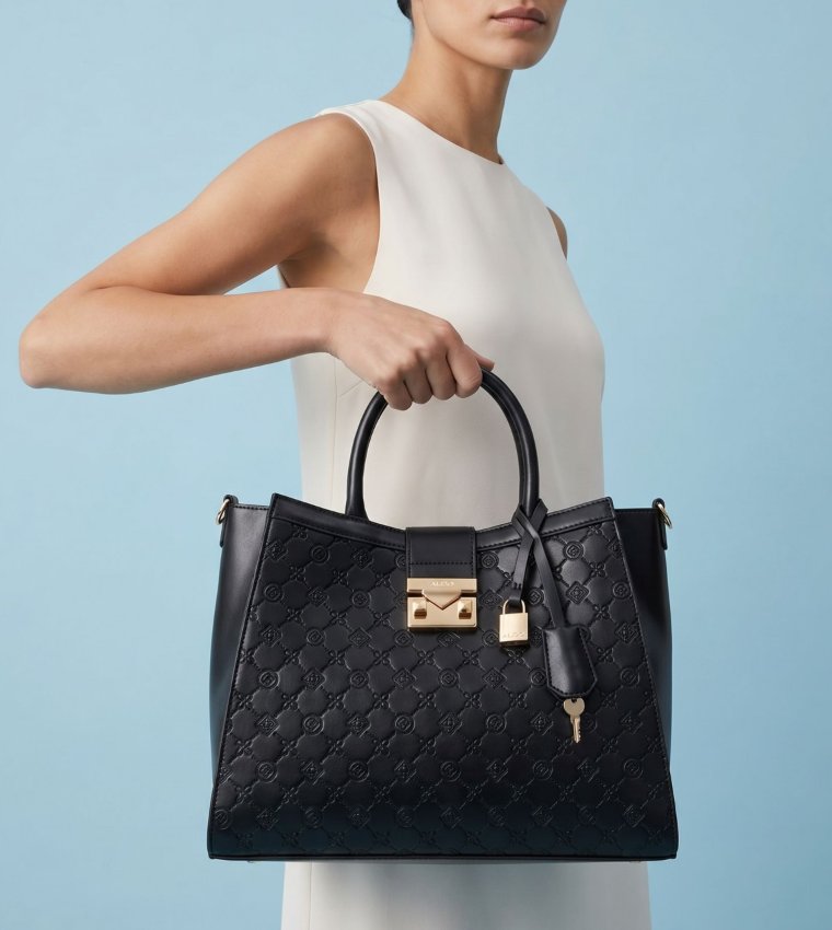 CRELALLY Self Patterned Tote Bag