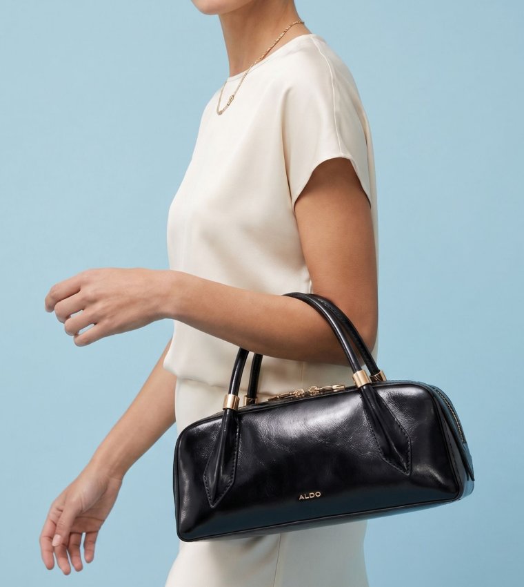 ELANOR Textured Handheld Bag