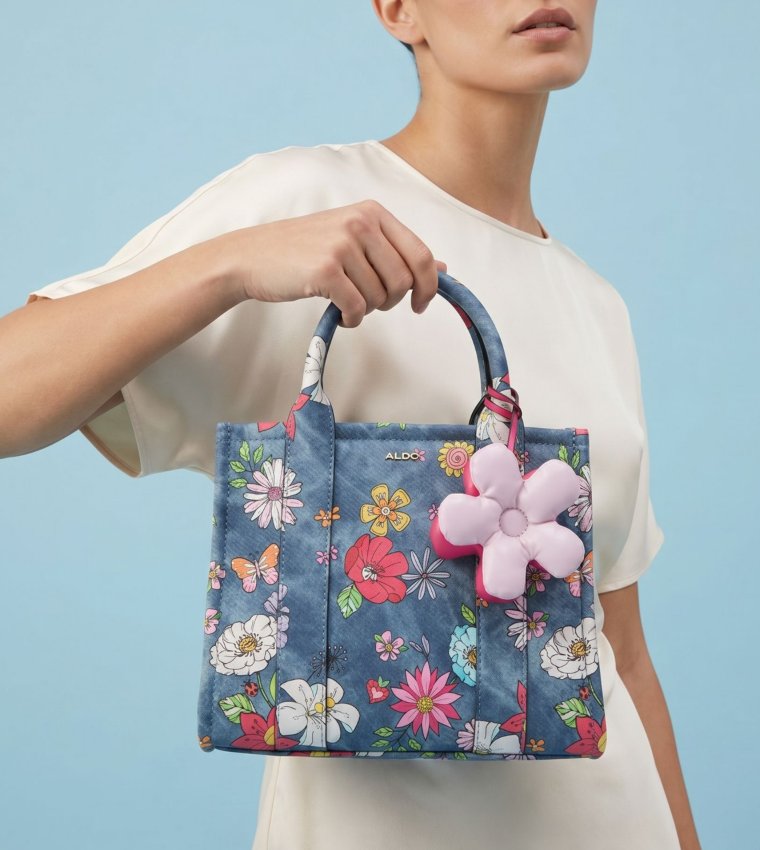 FLORALBLOOM Printed Tote Bag