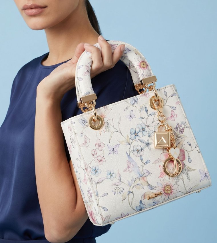FLORENSE Floral Printed Handheld Bag