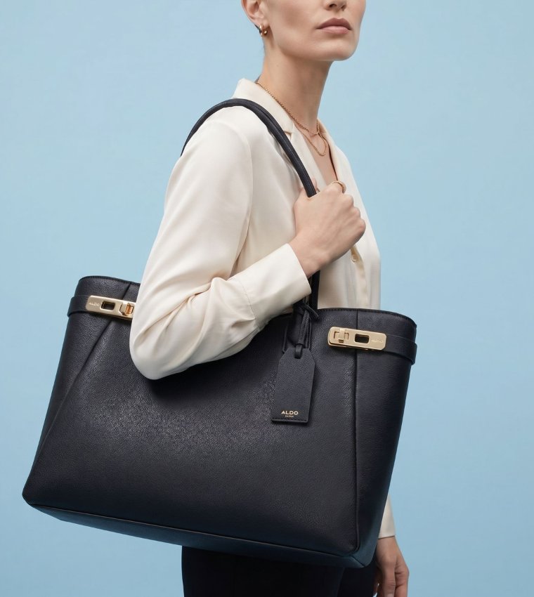 PPONAK Textured Tote Bag