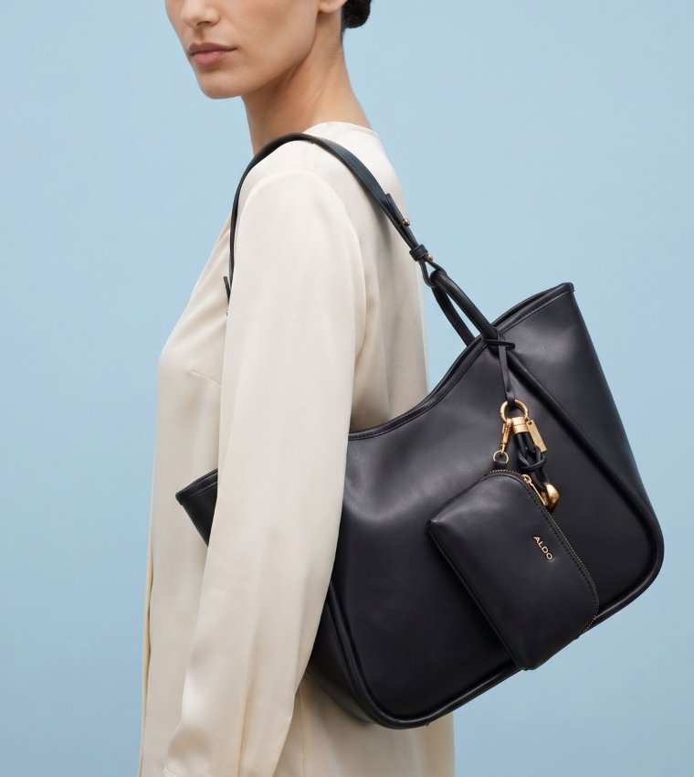 RHAUBAEN Textured Shoulder Bag