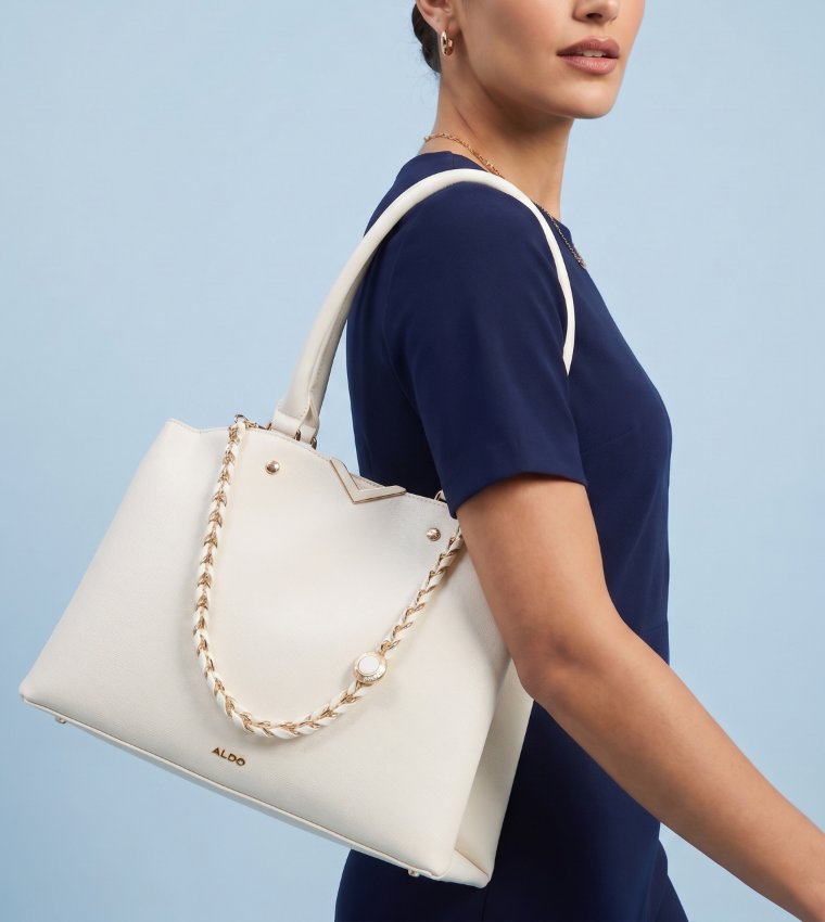 VIVIANA Textured Satchel Bag