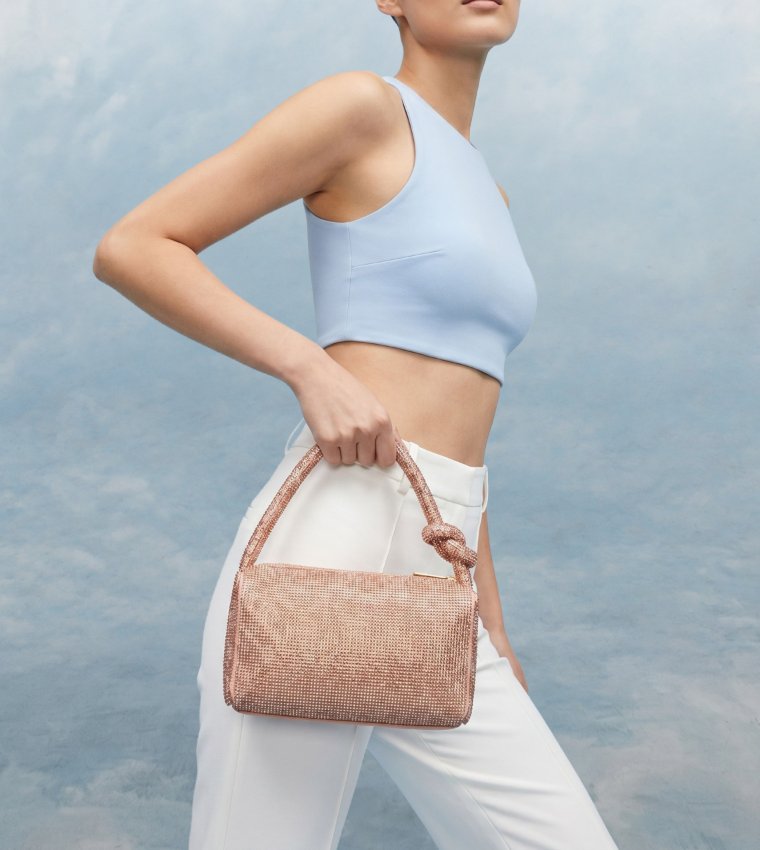 كول ات سبرنج  حقائب يد - ذهبي وردي Handheld Bags