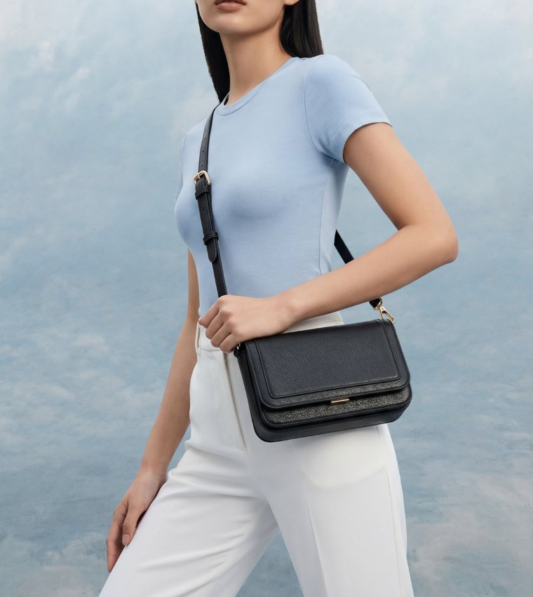 كول ات سبرنج  كروس  - أسود Cross Body Bags