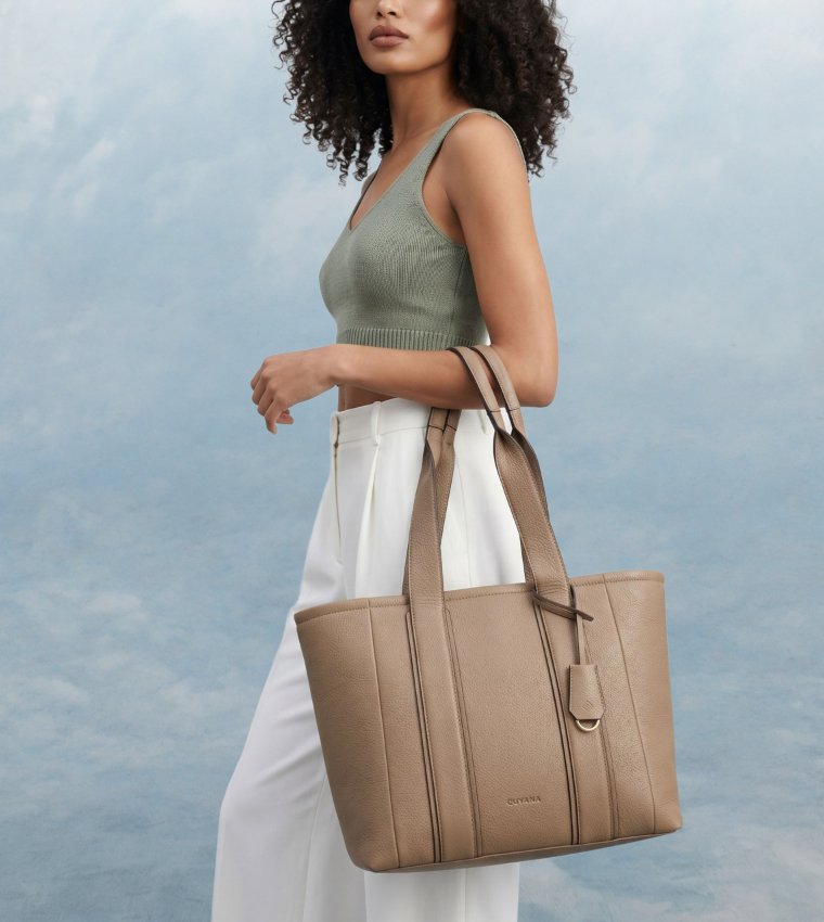 Call it Spring  Tote Bags - Beige Tote Bags