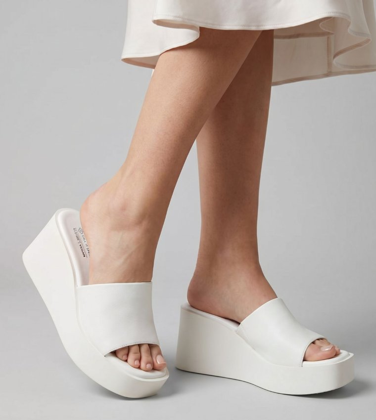 TABATHA Peep Toe Wedge Sandals