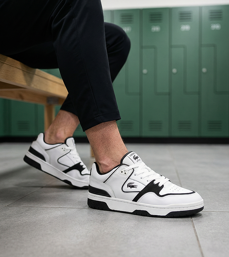 COURTCAGE SET 126 6 Color Block Low Top Sneakers