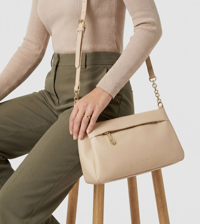 ديون لندن  كروس  - كريمي  Cross Body Bags