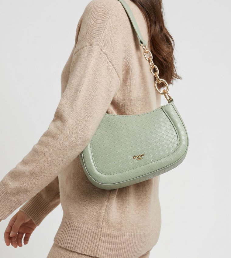 DIRECTION Logo Detail Shoulder Bag