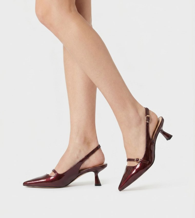 DESERVED Pointed Toe Slingback Pumps