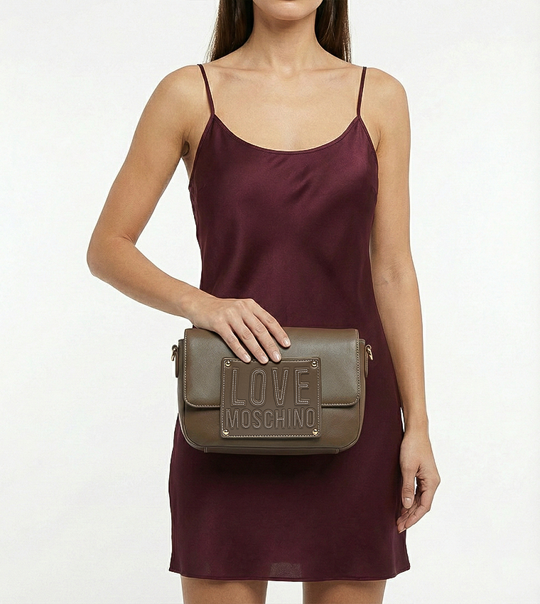 Love Moschino  Crossbody Bags - Brown Cross Body Bags