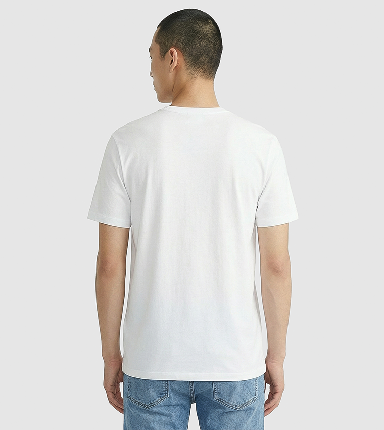 Solid Crew Neck T-Shirt