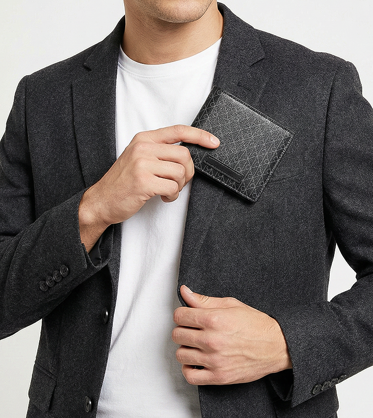 Monogram Bi-Fold Wallet
