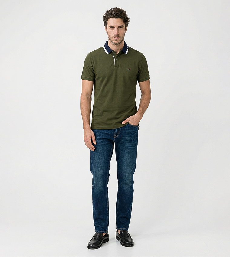 Short Sleeves Pique Polo T-Shirt