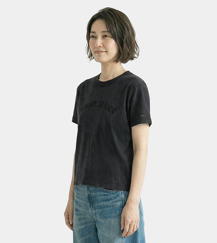 Logo Embroidered Short Sleeves T-Shirt