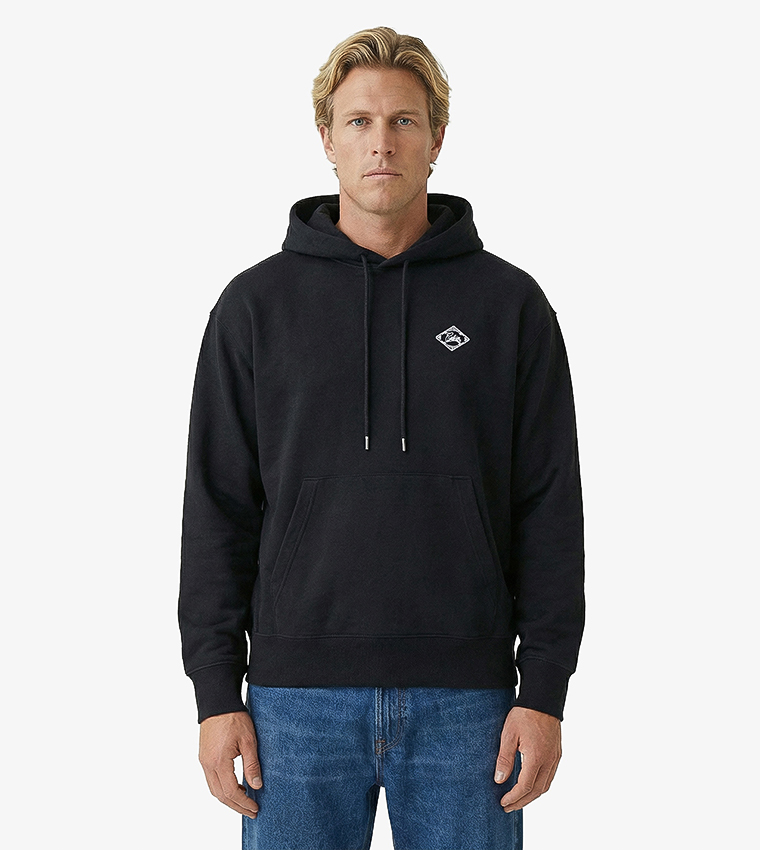 Embroidered Long Sleeves Hoodie