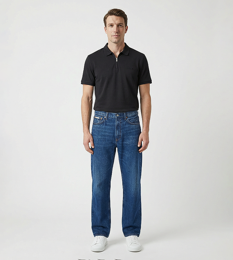 Solid Short Sleeves Slim Fit Polo T-Shirt