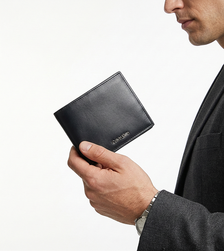 Logo Detail Bi-Fold Wallet