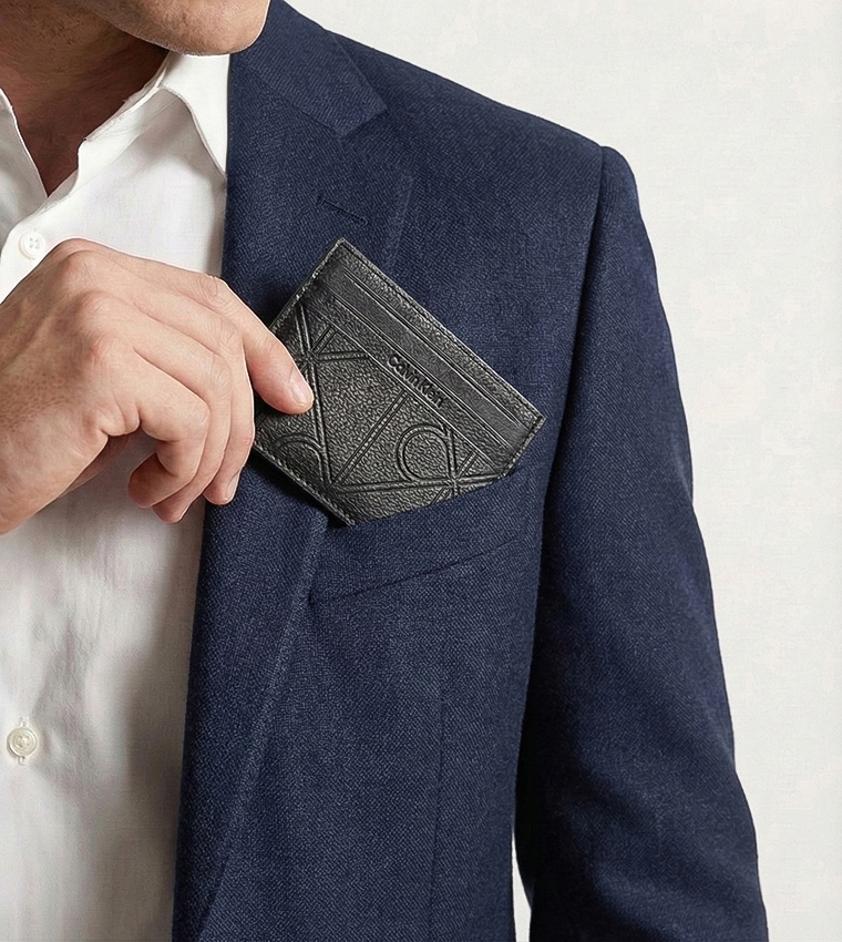 Monogram Debossed Cardholder