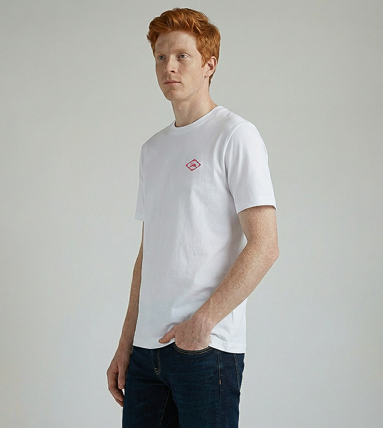 Logo Embroidered Short Sleeves T-Shirt