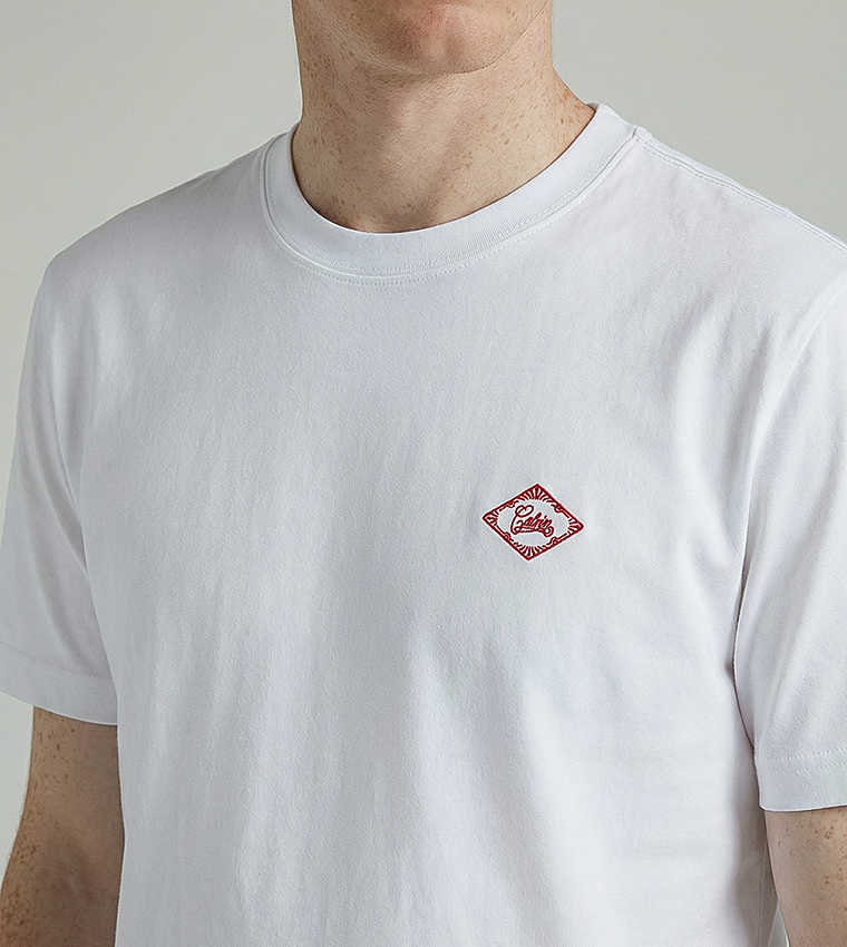 Logo Embroidered Short Sleeves T-Shirt