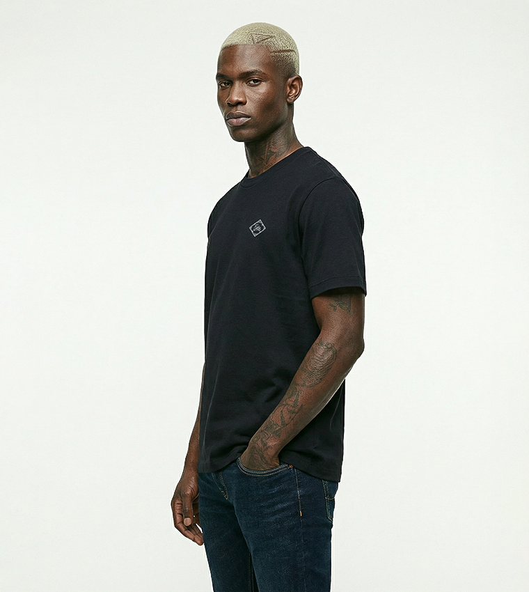 Logo Embroidered Short Sleeves T-Shirt