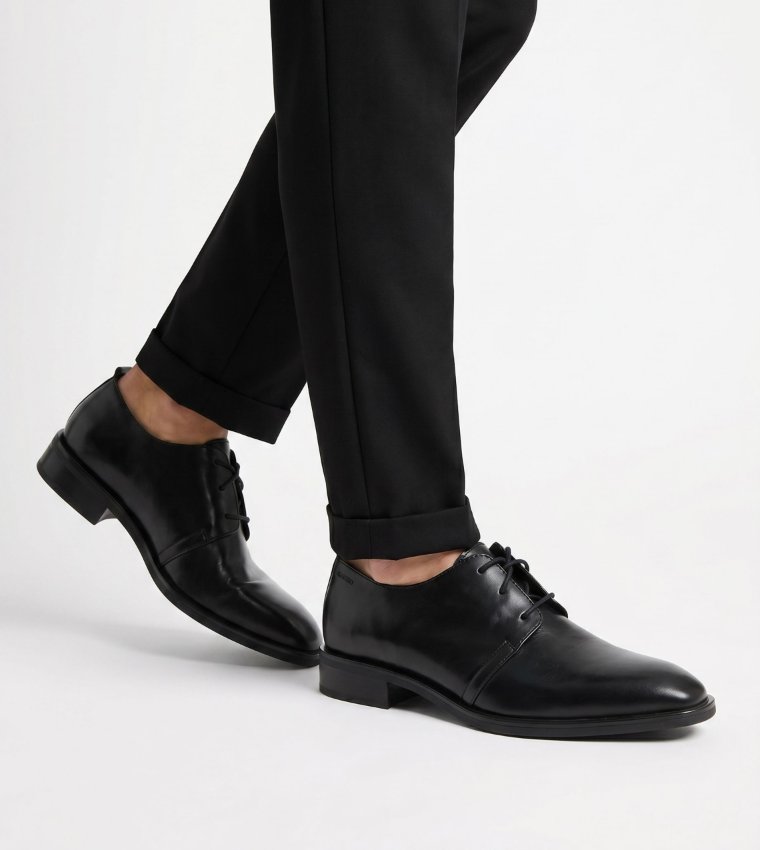 كالفين كلاين  أحذية رسمية برباط - أسود Formal Lace-Up Shoes