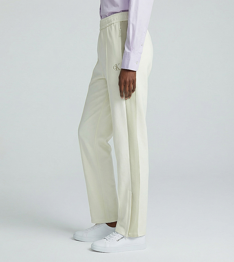 كالفن كلاين جينز  بناطيل رياضية - أبيض Sweatpants