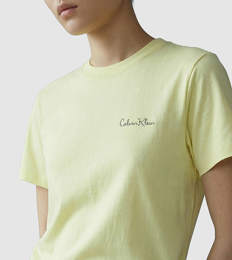 Logo Detail Crew Neck T-Shirt