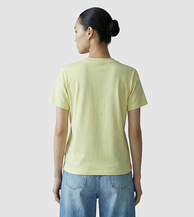 Logo Detail Crew Neck T-Shirt