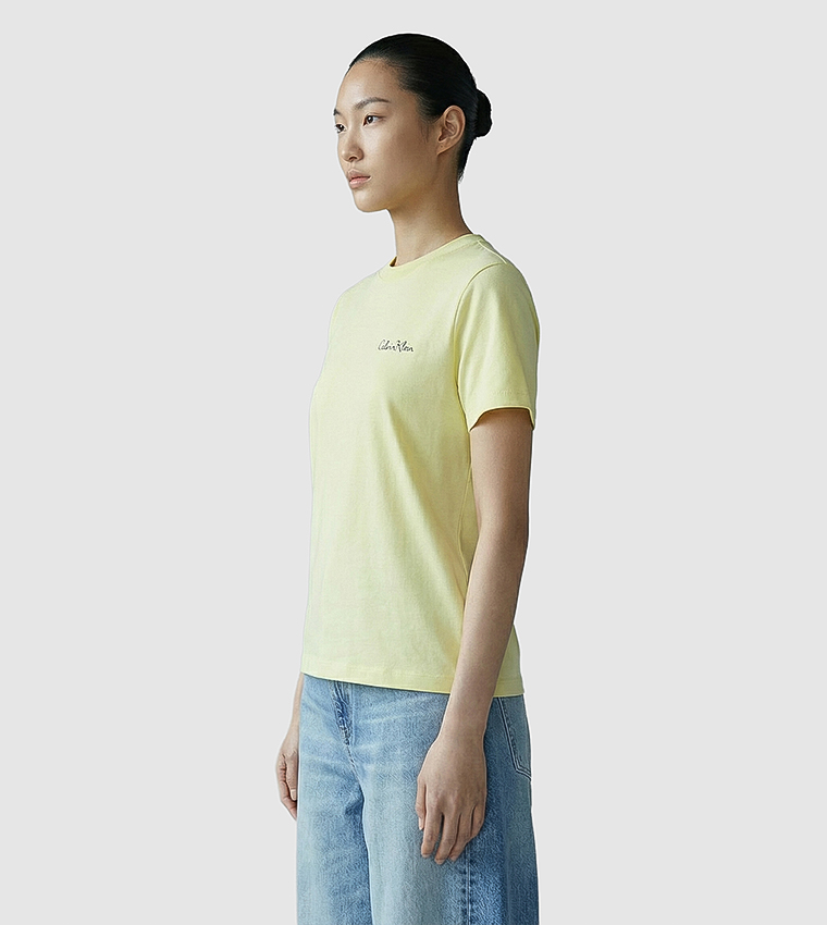 Logo Detail Crew Neck T-Shirt
