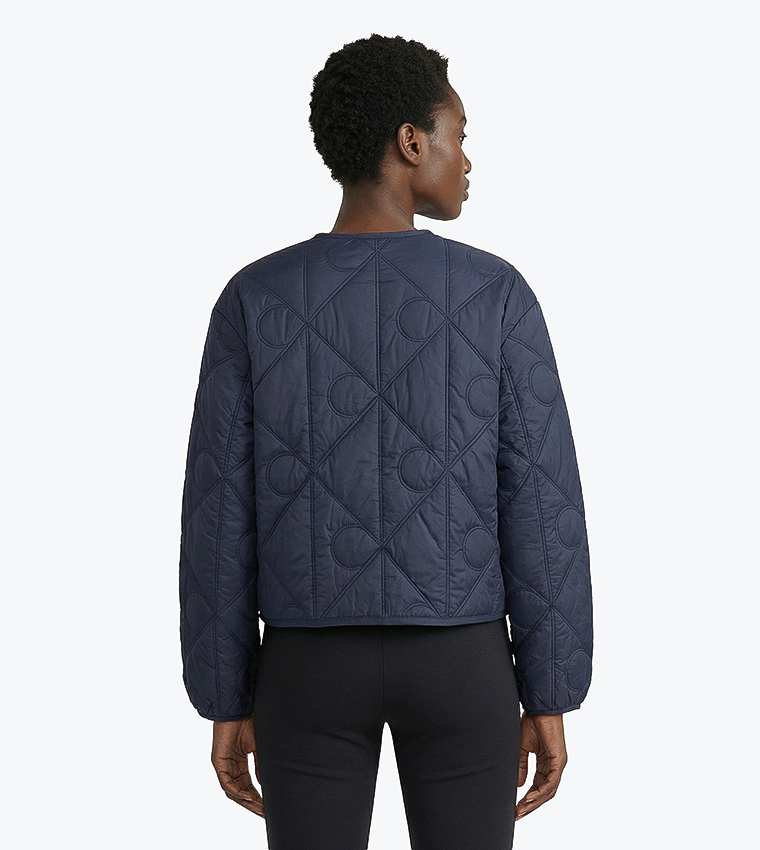 Monogram Crew Neck Lightweight Jacket