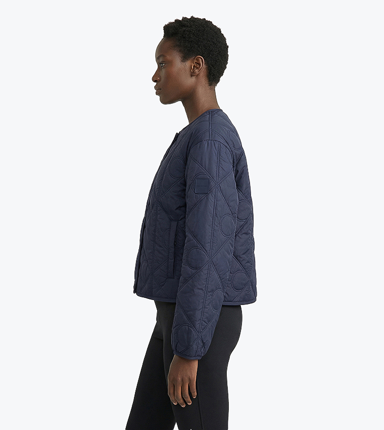 Monogram Crew Neck Lightweight Jacket