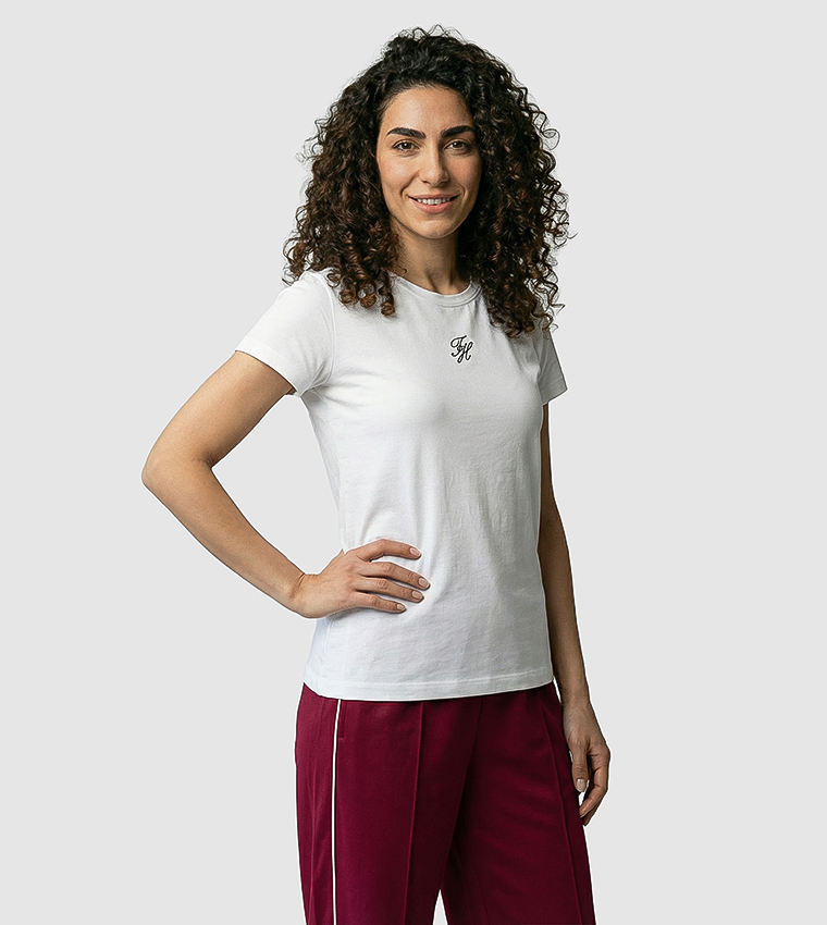 Logo Printed Slim Fit T-Shirt