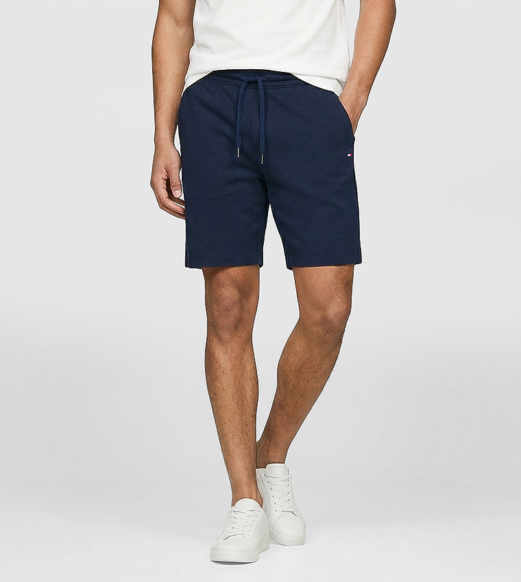Drawstring Waist Casual Shorts