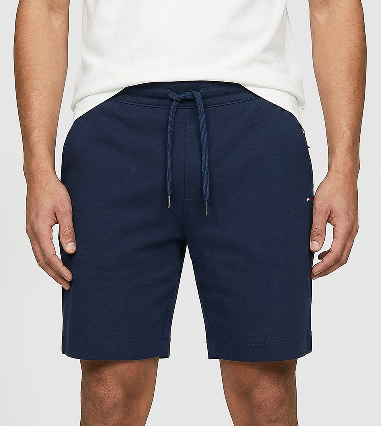 Drawstring Waist Casual Shorts