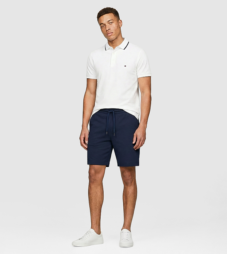 Drawstring Waist Casual Shorts