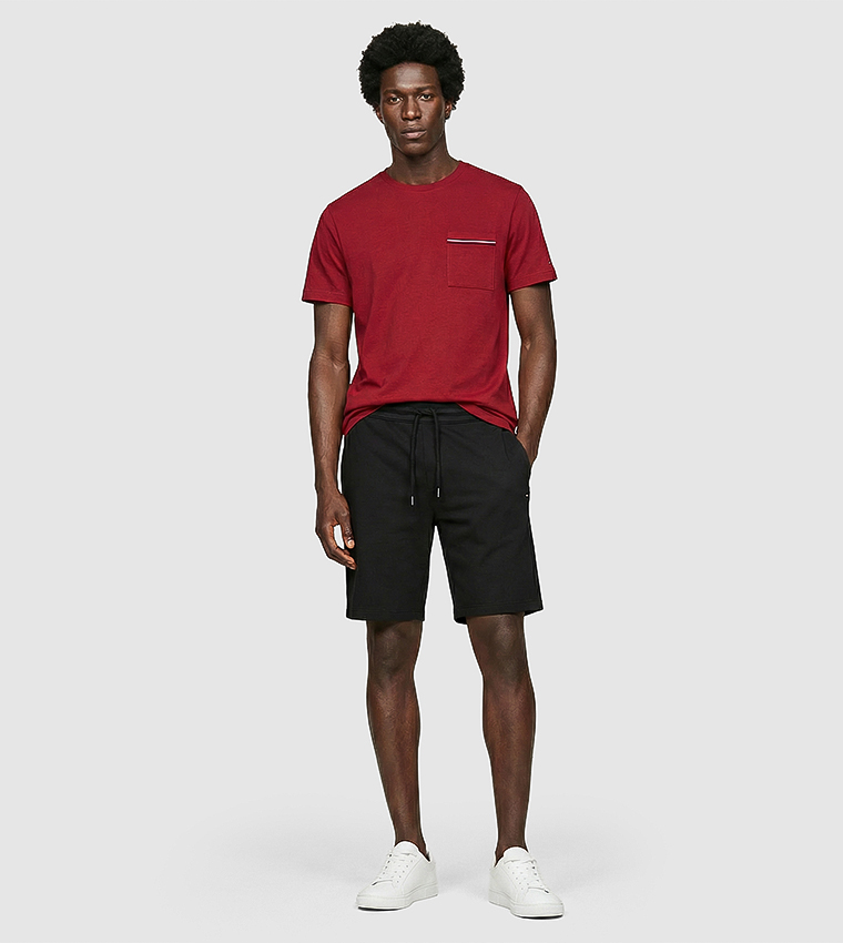 Drawstring Waist Casual Shorts
