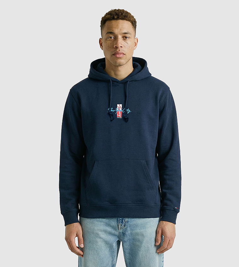 Embroidered Long Sleeves Hoodie