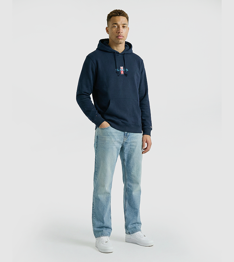 Embroidered Long Sleeves Hoodie