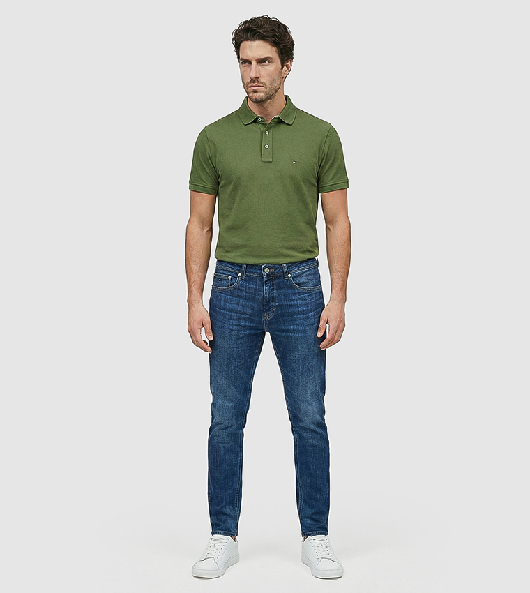 AUSTIN Faded Tapered Fit Jeans