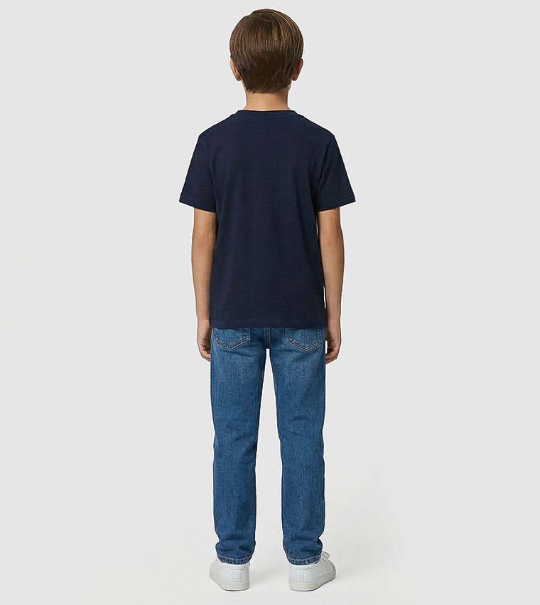 Logo Printed Short Sleeves Varsity T-Shirt