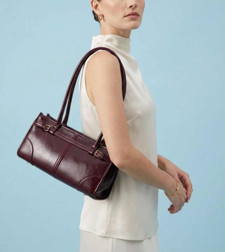 AUDREIE Textured Shoulder Bag